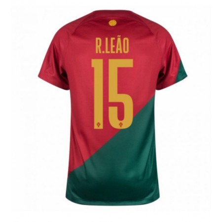 Portugali Rafael Leao 15 Koti Mm-Kisat 2022 - Jalkapallo Pelipaidat (S/S)